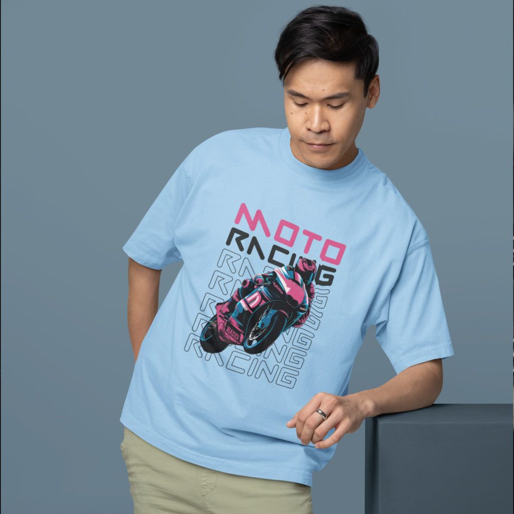Moto Racing Oversized T-shirt Klasick