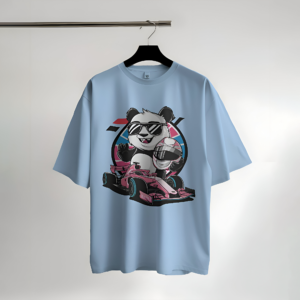 Racing Panda - Oversized T-shirt