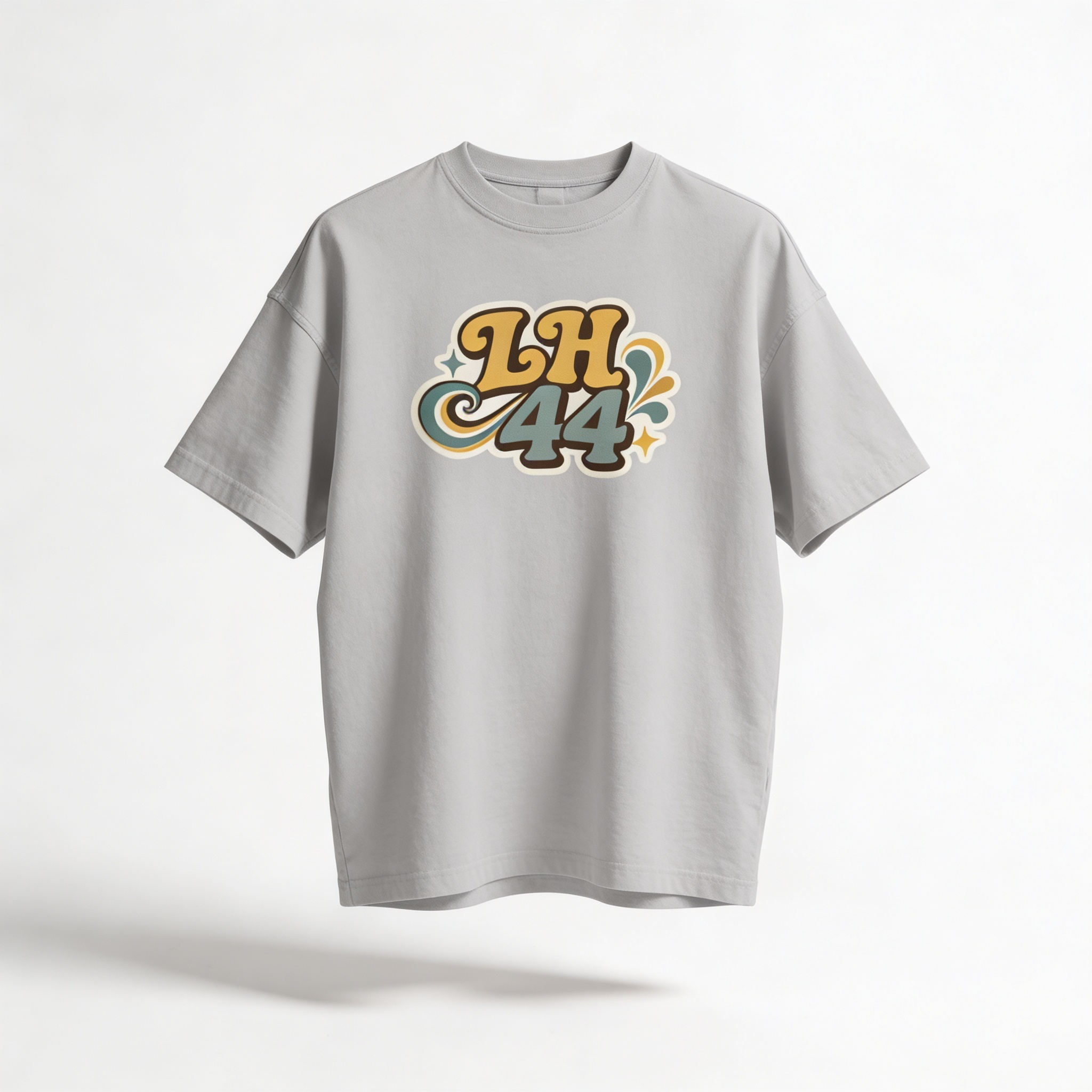 LH44 Retro Oversized T-shirt – 180 GSM - Image 3