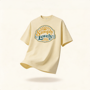 Simply Lovely Oversized T-Shirt 180 GSM