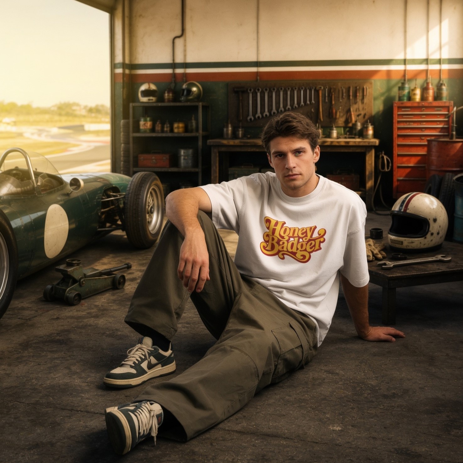 Honey Badger Oversized T-shirt