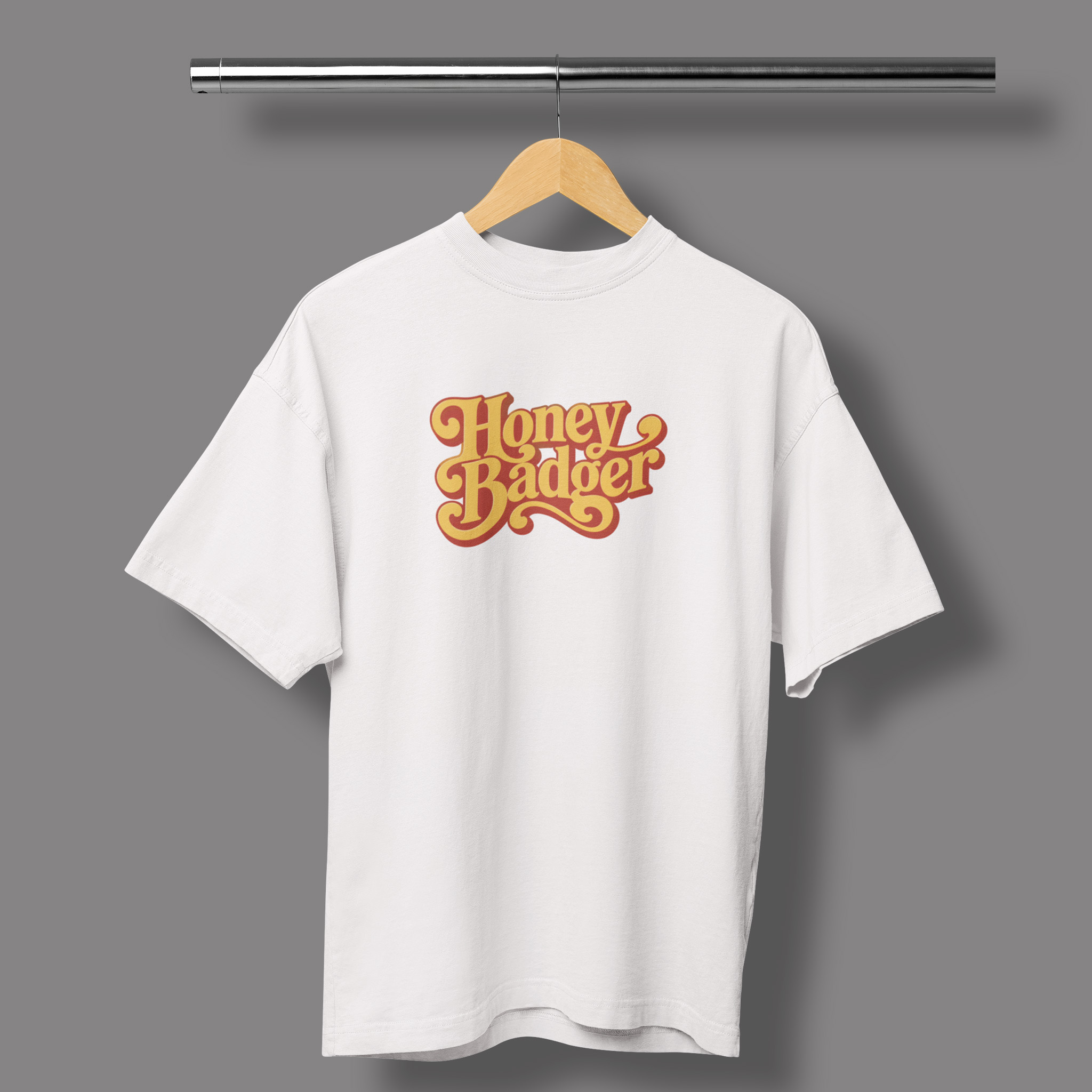 Honey Badger Oversized T-shirt